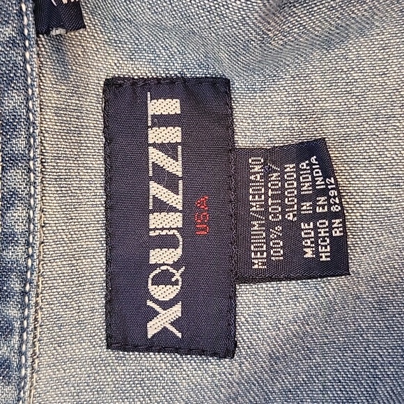 VINTAGE quizzit jean shirt - Picture 5 of 6